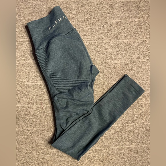 Alphalete Aero Leggings Blue - Picture 6 of 7